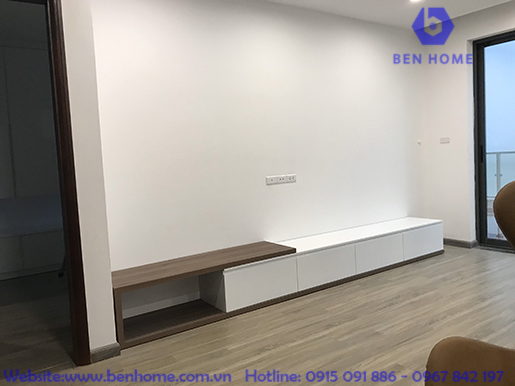 Hoàn thiện căn nội thất gỗ MDF Sơn Inchem (Số 114 Xuân Diệu- Tây Hồ)